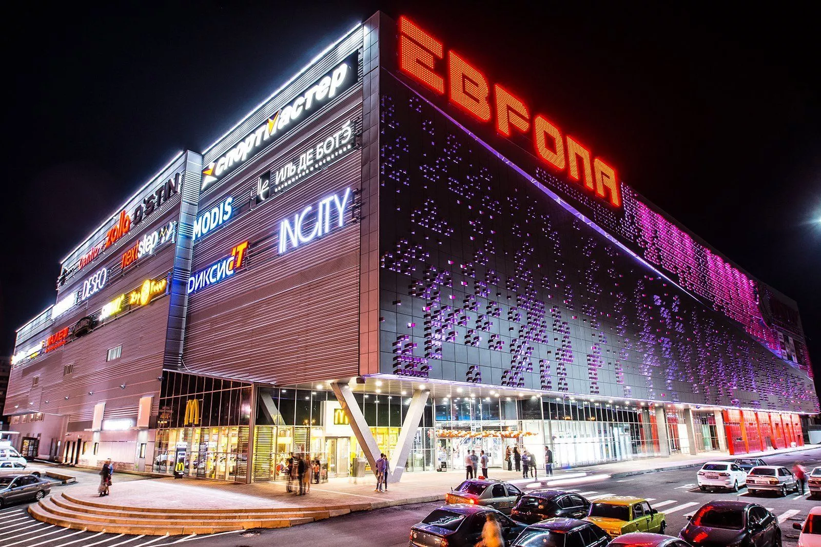 Лазерное сканирование «ТРЦ «Европа» в  Надыме